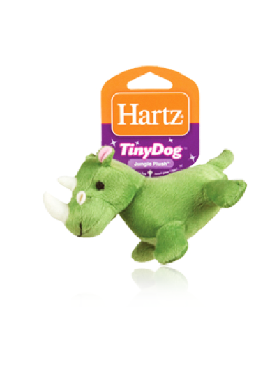 Hartz | Tiny Dog Jungle juguete de peluche para perros de razas pequeñas
