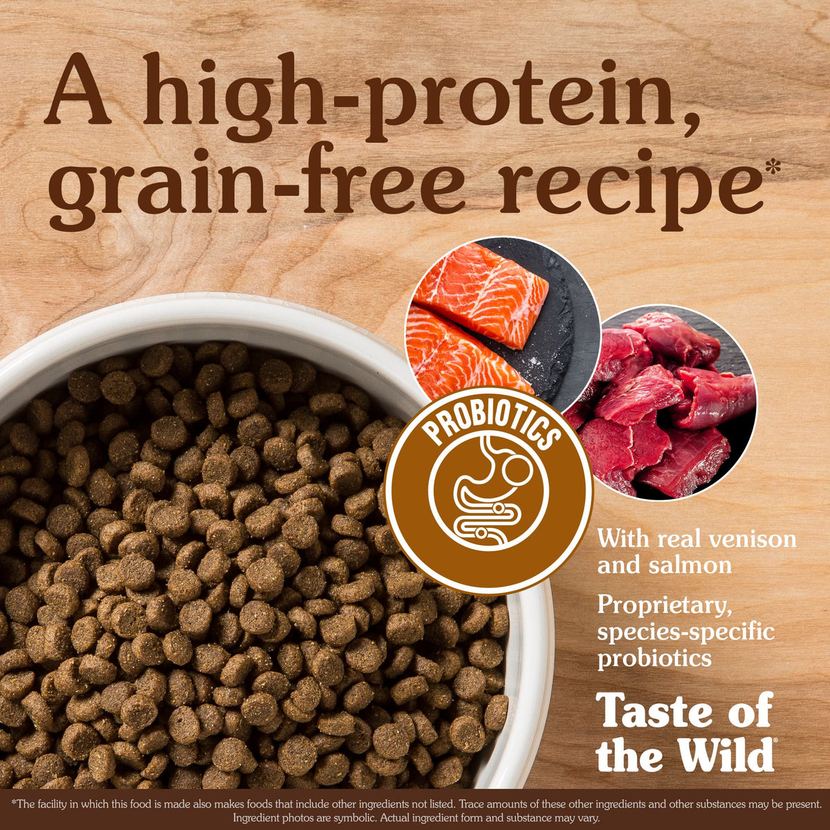 Taste of the Wild | Rocky Mountain gatos con venado asado y salmón ahumado