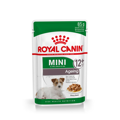 ROYAL CANIN | Alimento húmedo para perros sénior de razas pequeñas (Pack de 12 bolsitas de 85g) — imagen oficial 1