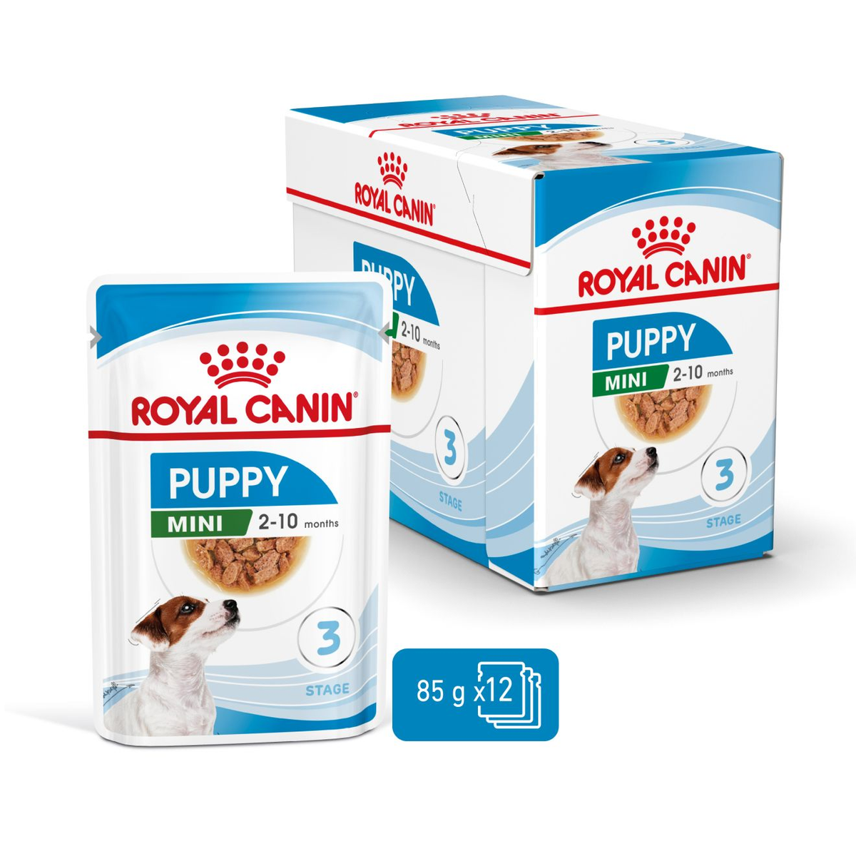 ROYAL CANIN | Alimento húmedo para perros cachorros de razas pequeñas (Pack de 12 bolsitas de 85g) — imagen oficial 4