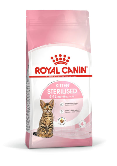 Royal Canin Kitten Sterilised · envase frontal