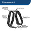 Easy Walk® 3 in 1 Harness with Two Point Control Leash