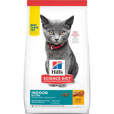 Hill's Science Diet | Alimento seco para gatitos Kitten Indoor. Receta de pollo