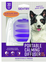 Sentry Difusor portátil calmante con base para perros — 1 difusor con base