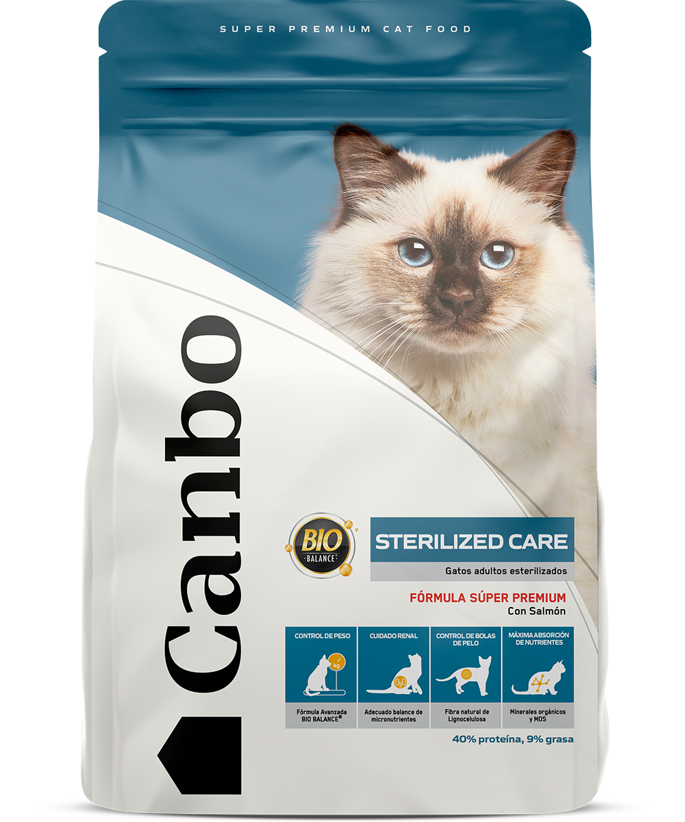Canbo Cat Sterilized Care Bio Balance – empaque frontal