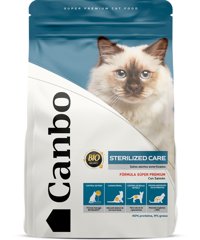 Canbo Cat Sterilized Care Bio Balance – empaque frontal