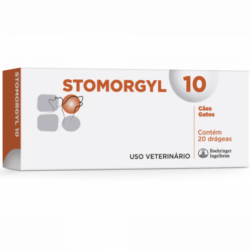 Stomorgyl 10 - caja oficial de 20 comprimidos
