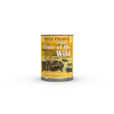 Taste of the Wild | High Prairie bisonte en salsa para perros (lata)
