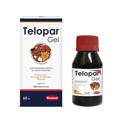 Biomont | Telopar Gel Oral — presentación oficial 4