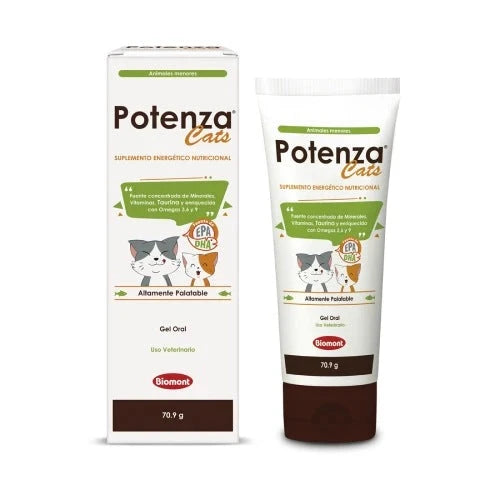 Biomont | Potenza Cats Gel Oral — presentación oficial