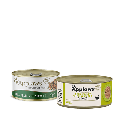 Applaws Filete de Atún con Algas Marinas 70 g — envase oficial