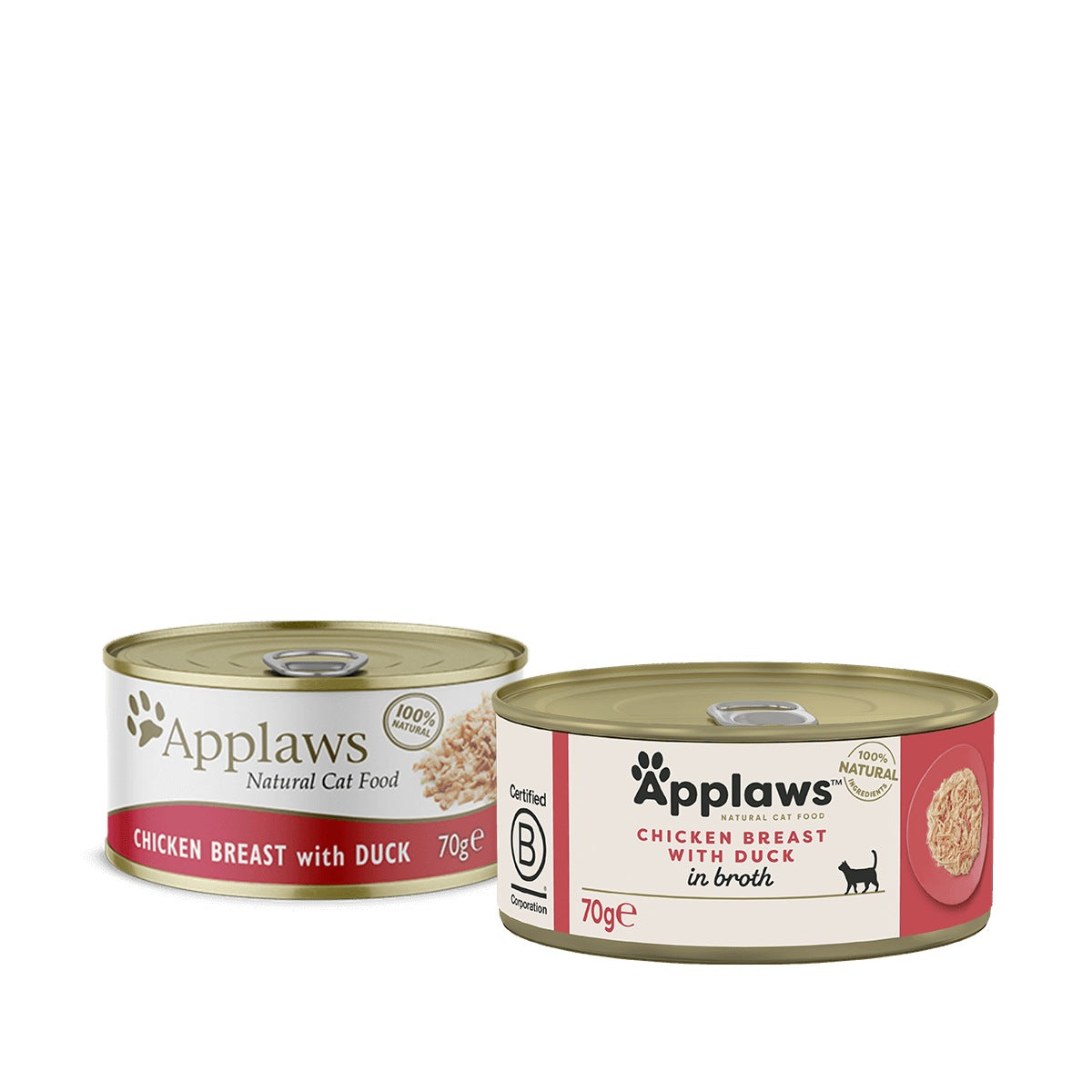 Applaws Pechuga de Pollo con Pato 70 g — envase oficial