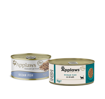 Applaws Pescado Azul en Caldo 70 g — envase oficial