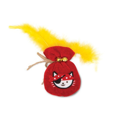 Catit Play Pirates bolsa de oro con catnip