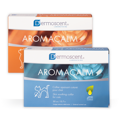 Aromacalm — Gatos — collar azul