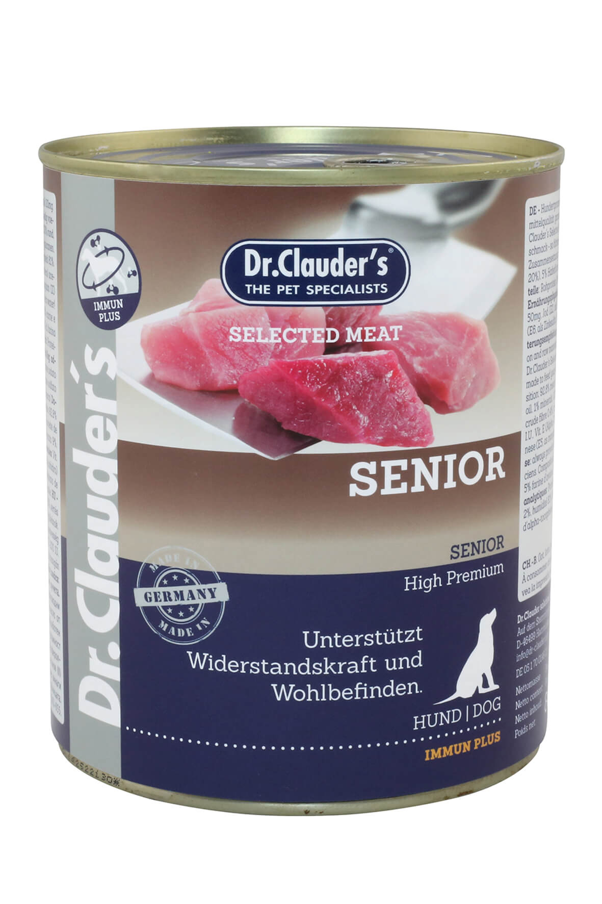 Dr.Clauder’s | Selected Meat Senior para perros — Lata de 800 g