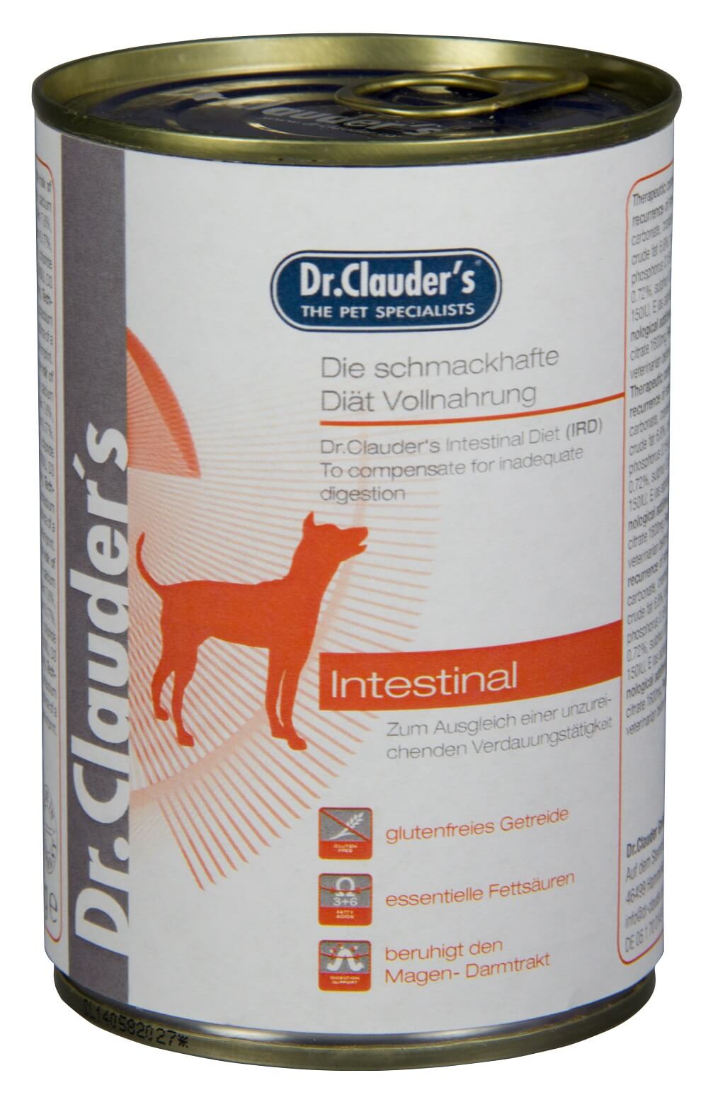 Dr.Clauder’s | Intestinal Diät — húmedo para perros — Lata de 400 g