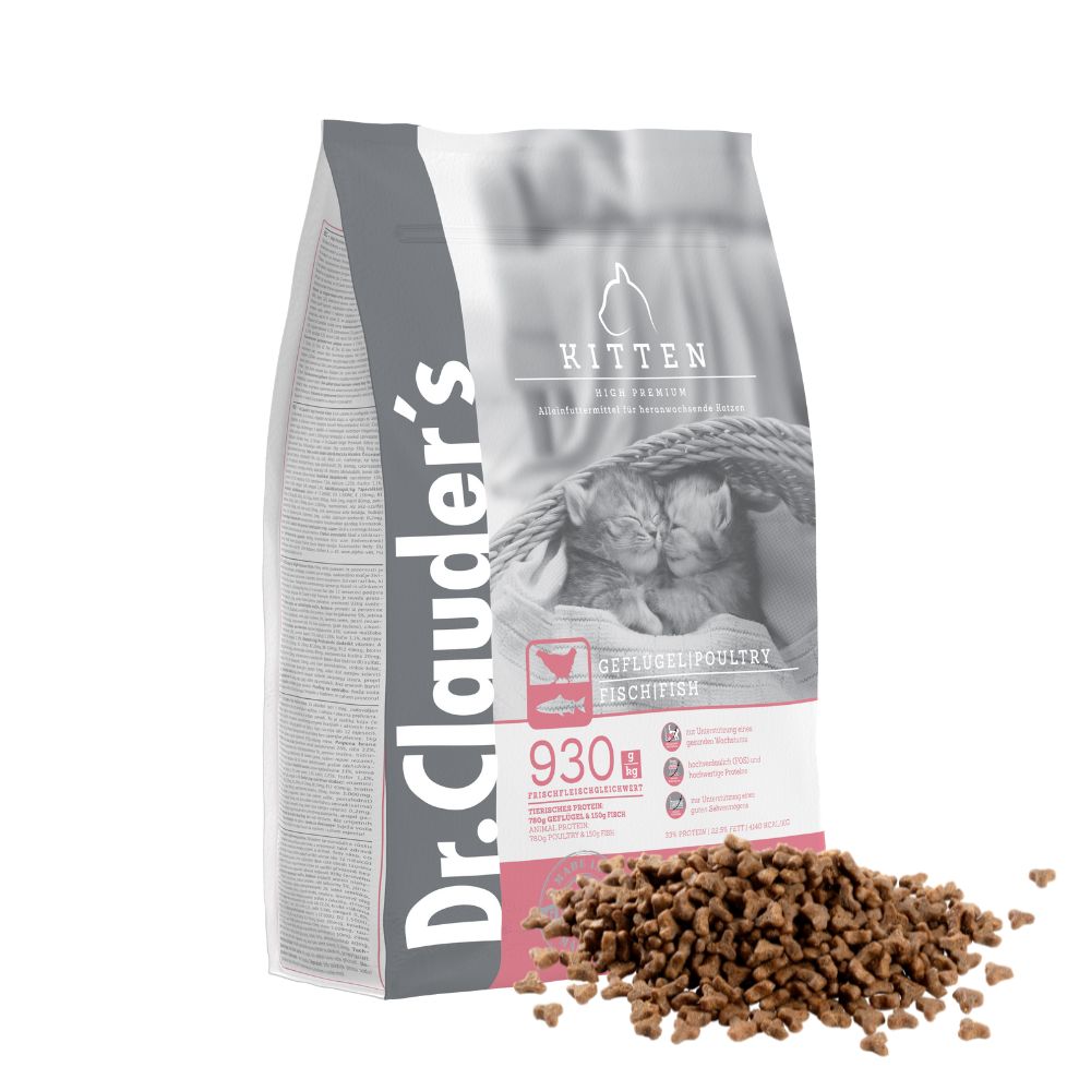 Dr.Clauder’s | High Premium Kitten para gatos — 4 kg