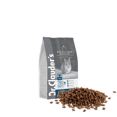Dr.Clauder’s | High Premium Sterilised Senior / Light para gatos — 400 g