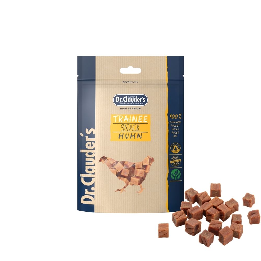 Dr.Clauder’s | Trainee Snack, pollo para perros y gatos — 80 g