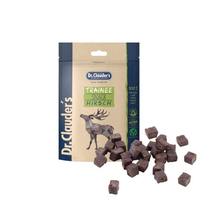 Dr.Clauder’s | Trainee Snack, venado para perros y gatos — 80 g