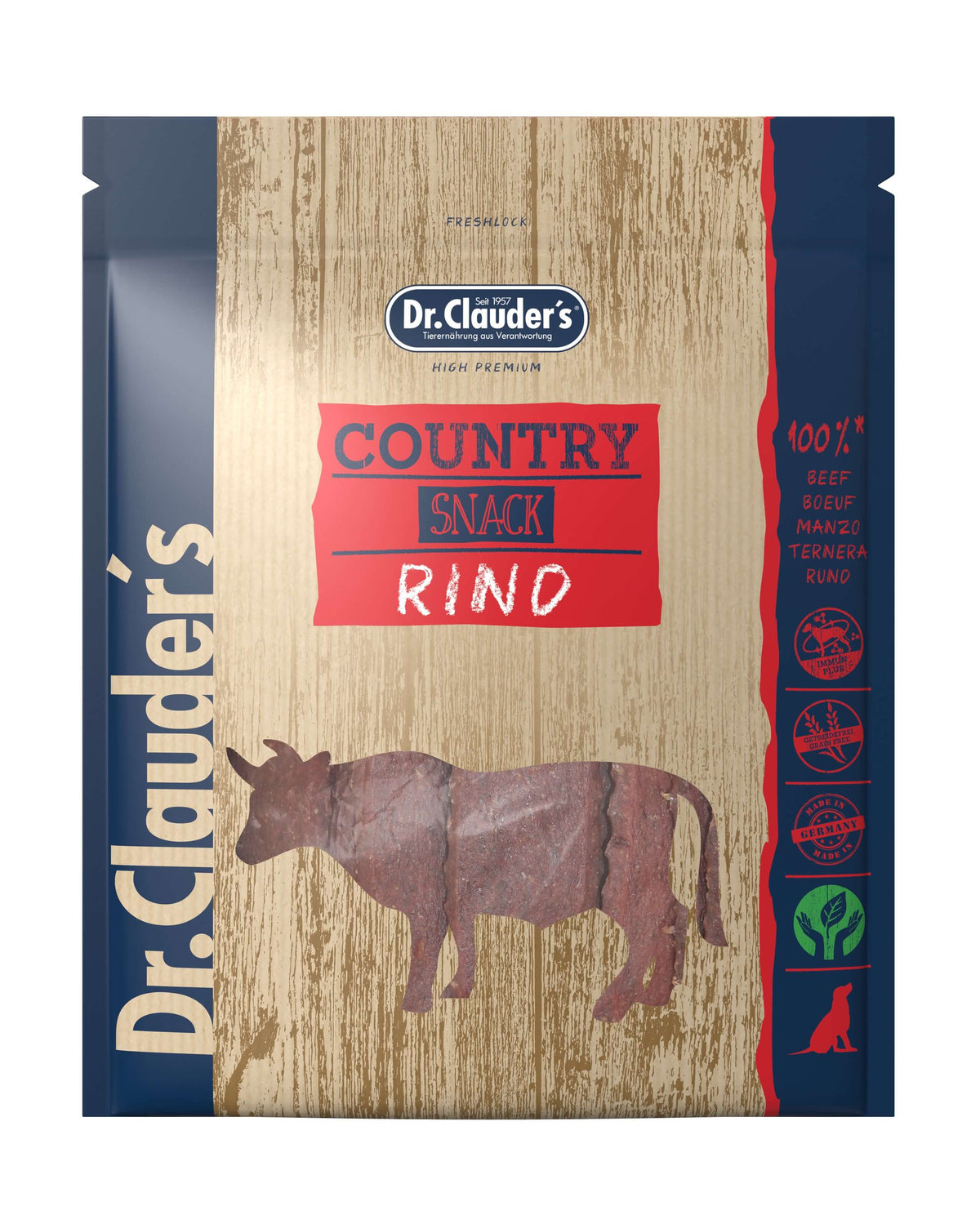 Dr.Clauder’s | Country Snack, res para perros — 170 g