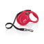 Flexi New Classic, correa extensible de cinta, XS · 12kg · 3m · Rojo