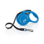 Flexi New Classic, correa extensible de cinta, XS · 12kg · 3m · Azul