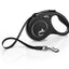 Flexi New Classic, correa extensible de cinta, S · 15kg · 5m · Negro