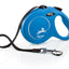 Flexi New Classic, correa extensible de cinta, L · 50kg · 5m · Azul