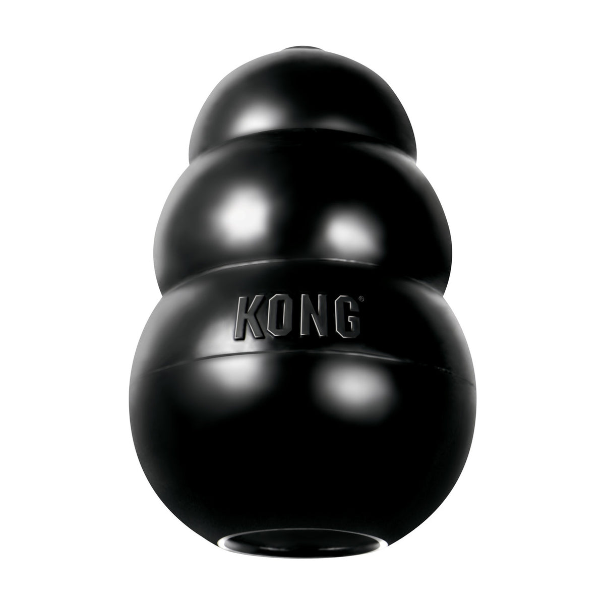 KONG Extreme — juguete negro de caucho