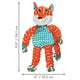KONG FLOPPY KNOTS Fox