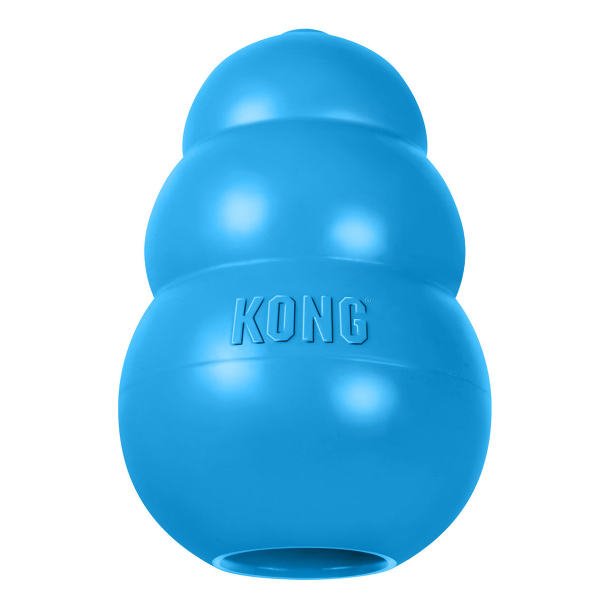 KONG Puppy — juguete rellenable azul para cachorros