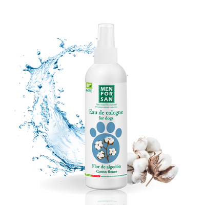 Menforsan — agua de colonia Flor de Algodón para perros, 125 ml