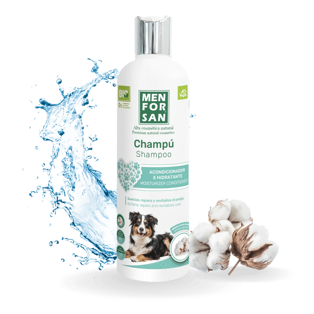 Champú hidratante y acondicionador para perros — 300 ml