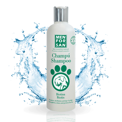 Champú con Biotina (Vit. B7) para perros — 300 ml