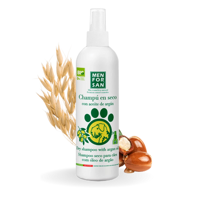 Champú en seco con aceite de argán para perros — 250 ml