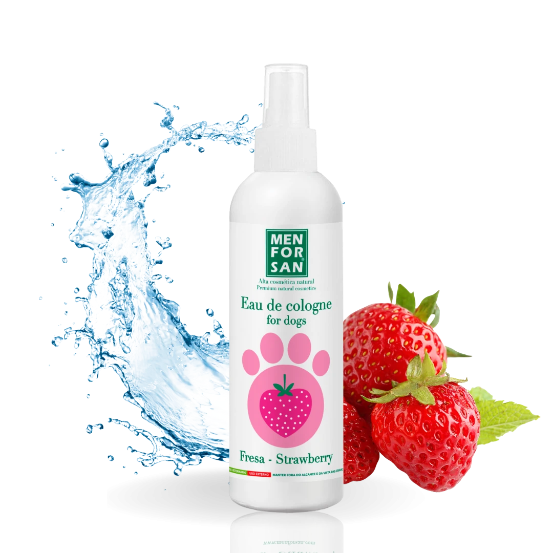 Agua de colonia para perros Fresa — 125 ml