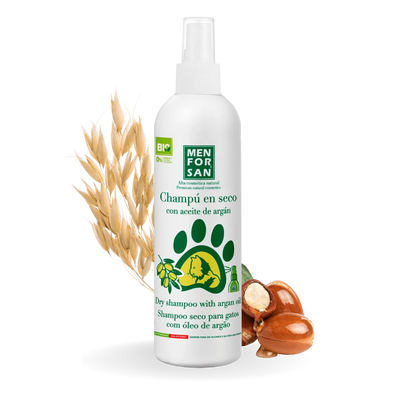 Champú en seco con aceite de argán para gatos — 250 ml
