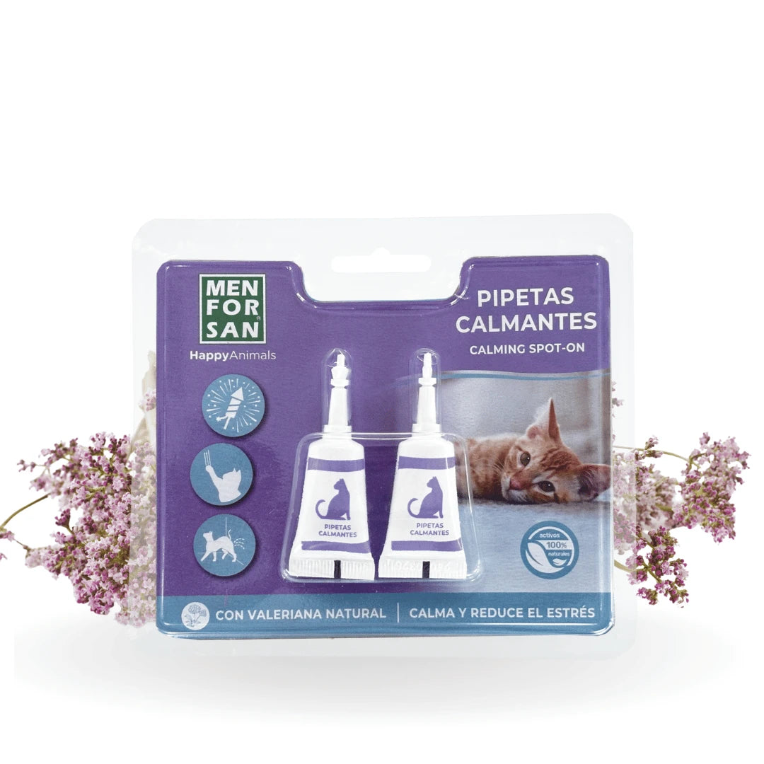 Pipetas calmantes para gatos