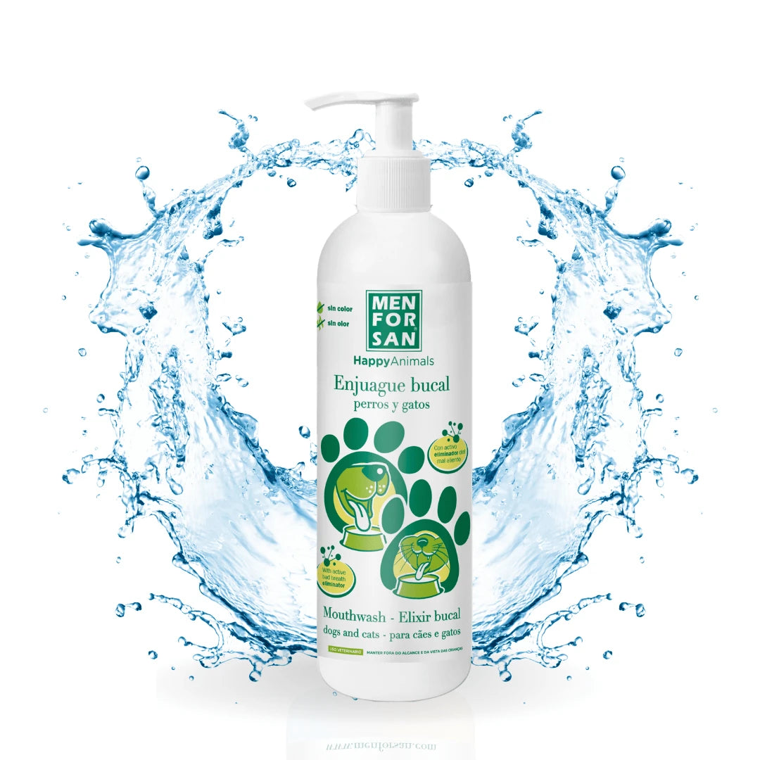 Enjuague bucal antisarro para perros y gatos — 500 ml
