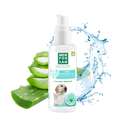 Crema Aloe Vera dermoprotectora para perros y gatos — 60 ml