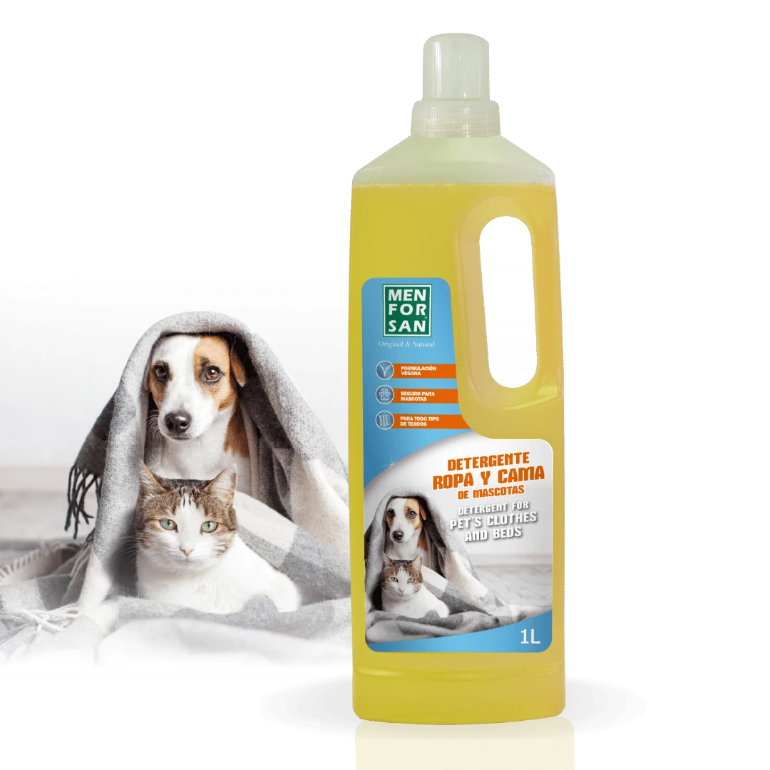 Detergente para ropa y cama de mascotas — 1 L