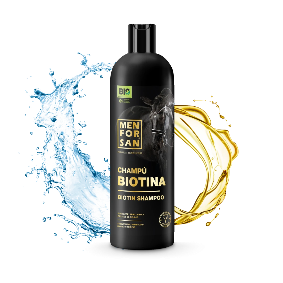 Champú de biotina para caballos — 1 L
