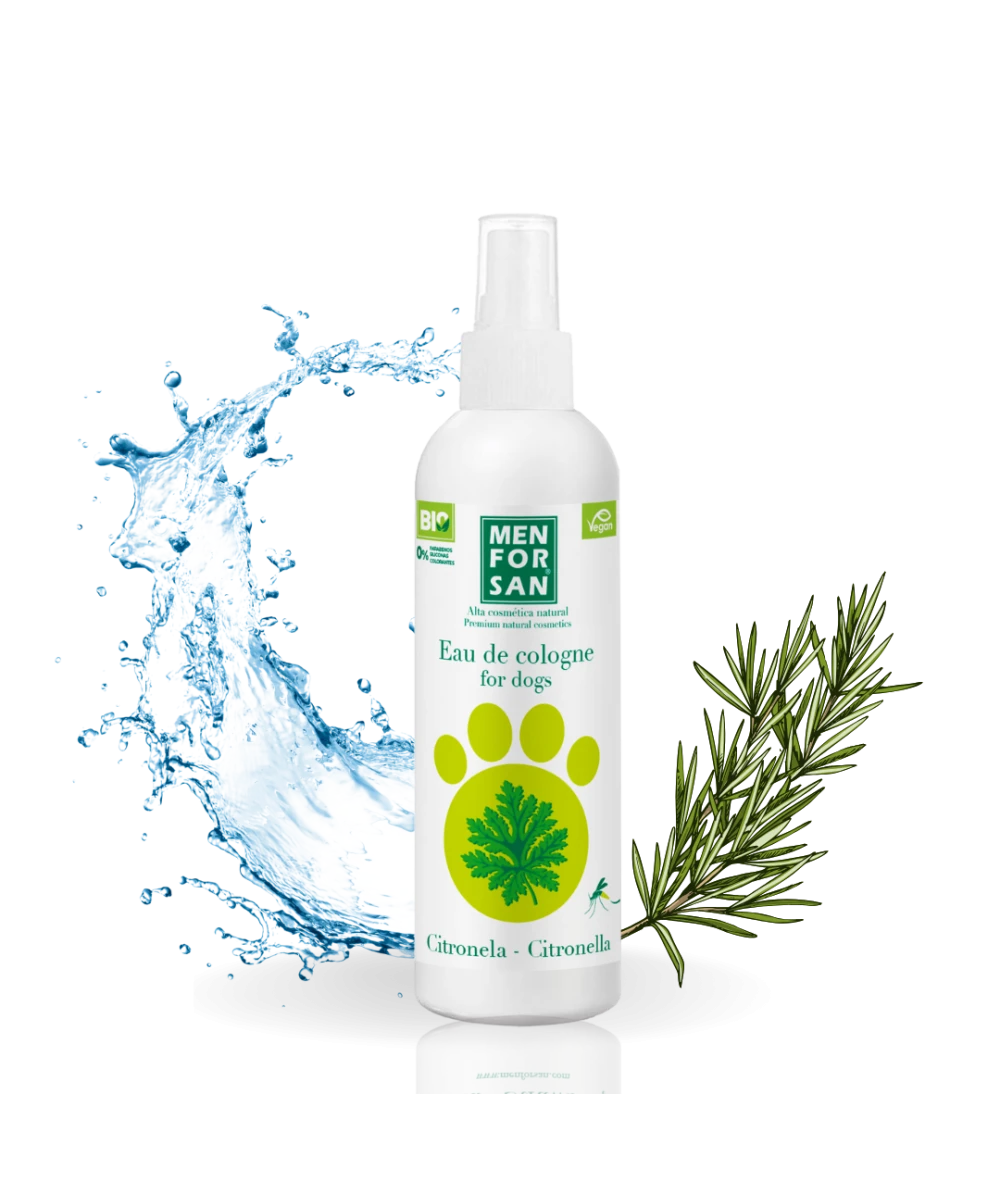Agua de colonia citronela para perros — 125 ml