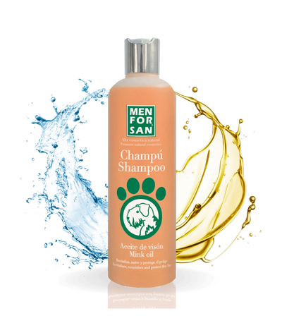Champú con Aceite de Visón para perros — 300 ml