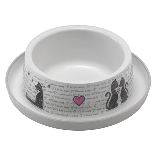 Moderna Trendy Dinner Small Cats in Love