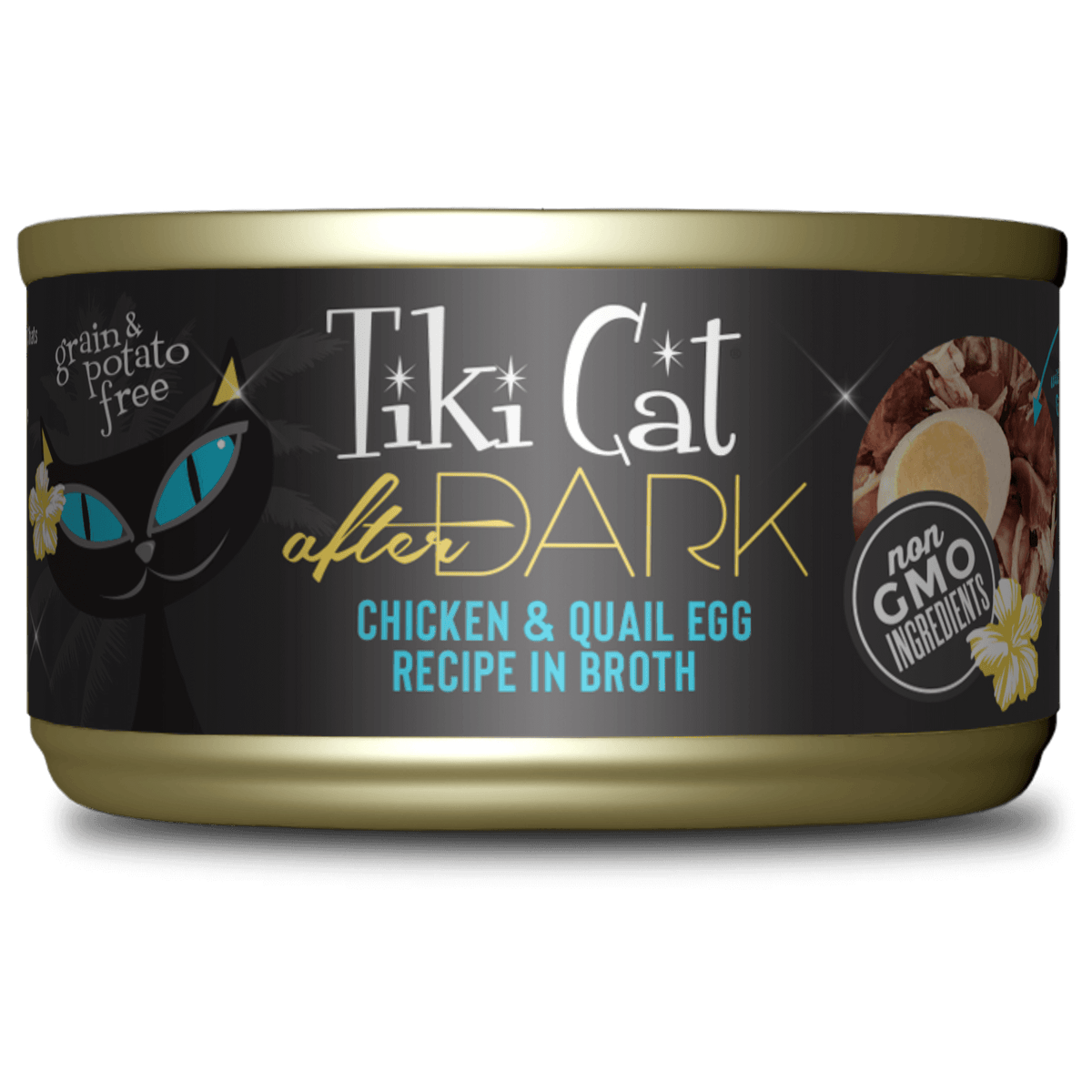 Tiki Cat | After Dark, pollo y huevo de codorniz