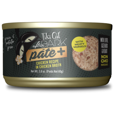 Tiki Cat | After Dark Paté+, pollo
