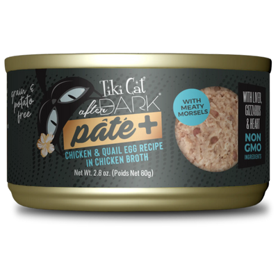 Tiki Cat | After Dark Paté+, pollo y huevo de codorniz